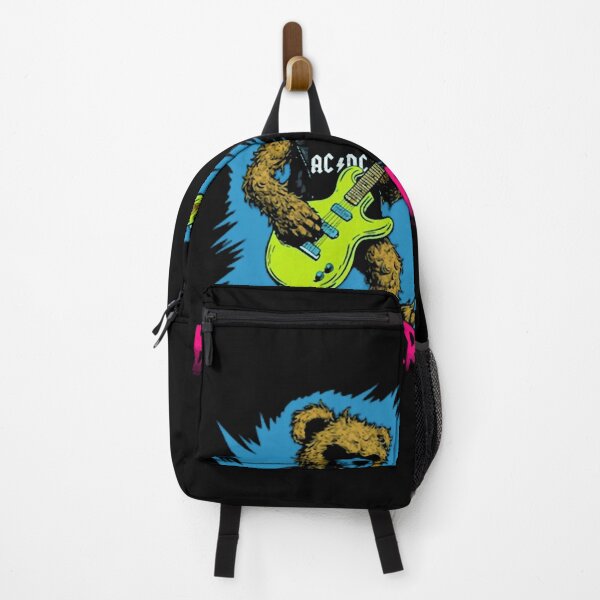 Item preview, Funny Rocker Bear Electric Guitar Neon Music Graphic designed and sold by OnfroiBeaulac.