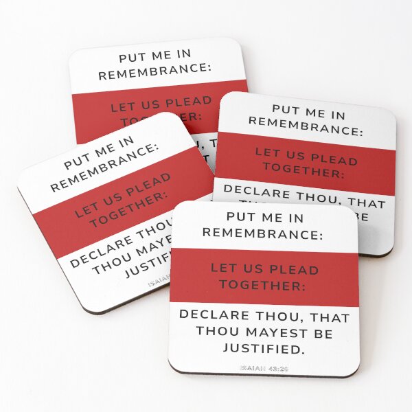 Item preview, Isaiah 43:26 designed and sold by Undonemadenew.
