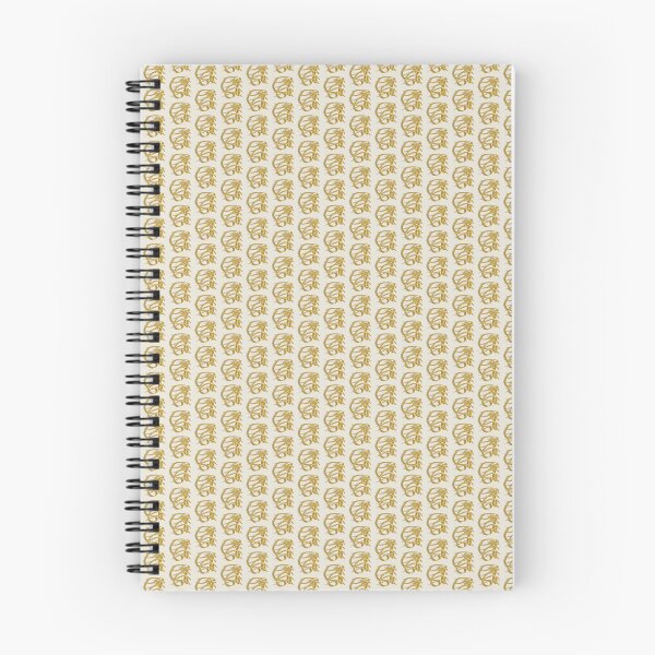 Item preview, Abstract Line Art Swirl - Gold Ocher Cream designed and sold by CaramelCo.