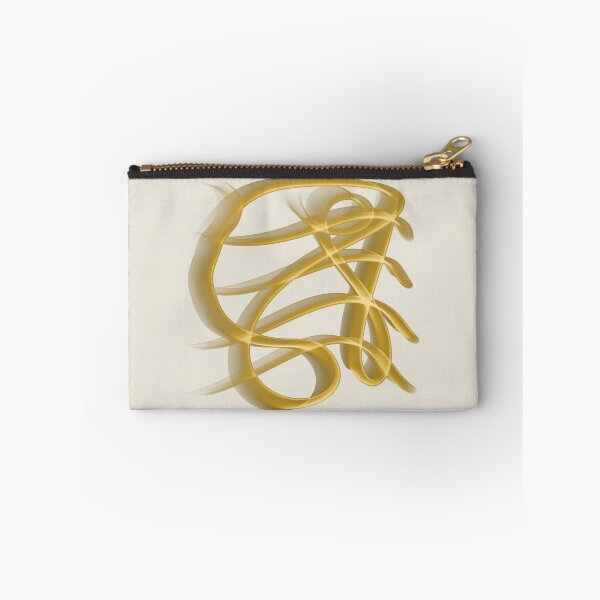 Item preview, Abstract Line Art Swirl - Gold Ocher Cream designed and sold by CaramelCo.