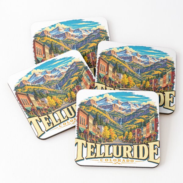 Item preview, Vintage Telluride Colorado Travel Souvenir Landmark Gift designed and sold by MichaeIRellov.