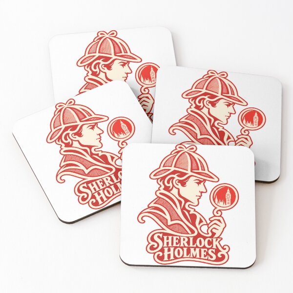 Item preview, Sherlock Holmes: Scarlet London Lens Portrait designed and sold by Fenay Designs.