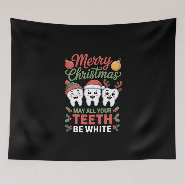 Item preview, MERRY CHRISTMAS – MAY ALL YOUR TEETH BE WHITE designed and sold by jkrphoto.