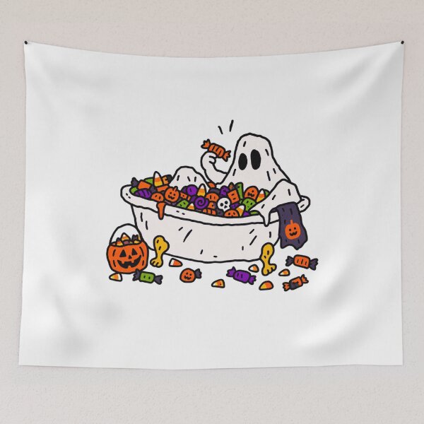 Item preview, Candy Ghost Halloween Treats designed and sold by MonkiFlipp.