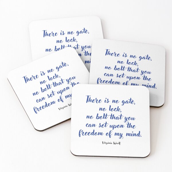 Item preview, There Is No Gate. . . Virginia Woolf Quotation designed and sold by colsenboden.