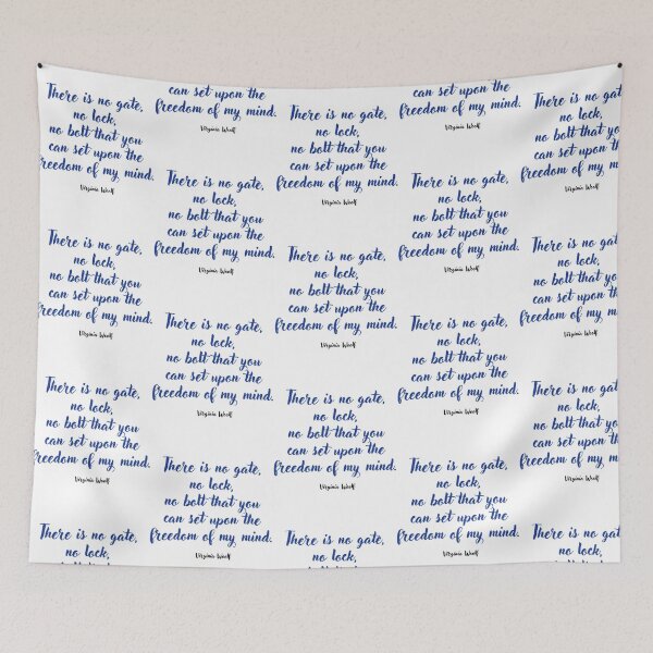 Item preview, There Is No Gate. . . Virginia Woolf Quotation designed and sold by colsenboden.