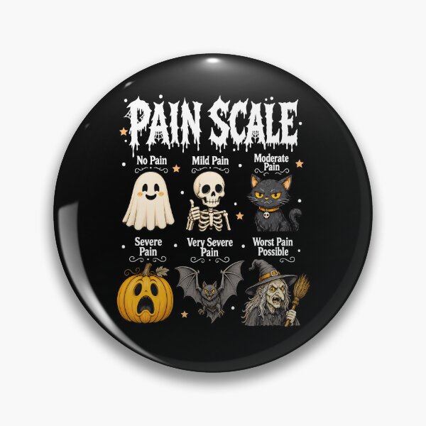 Item preview, Escala de dolor de enfermera de Halloween designed and sold by chizuneart.