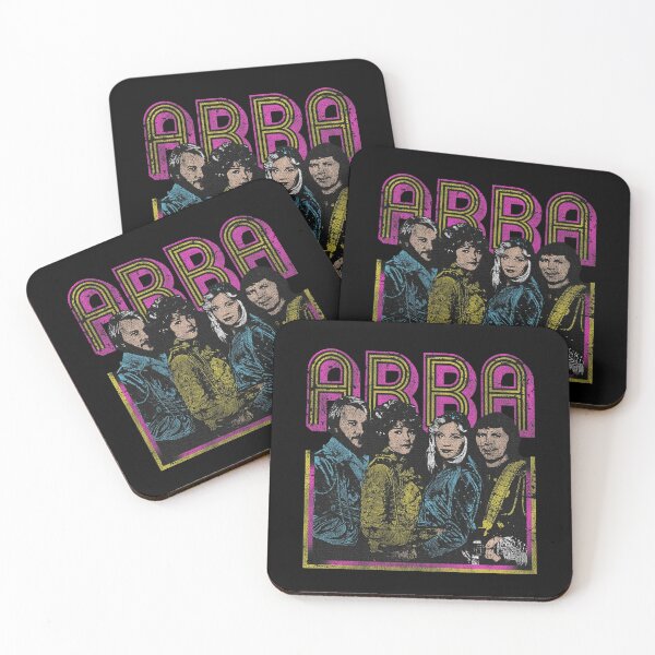 Item preview, ABBA Retro Pop Disco Group Distressed Vintage designed and sold by Coolshopsea.