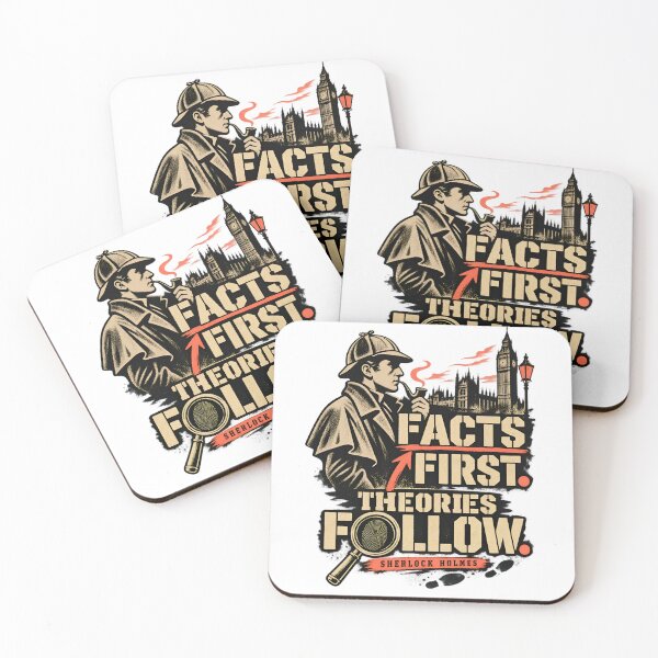 Item preview, Sherlock Holmes: Facts First, Theories Follow designed and sold by Fenay Designs.