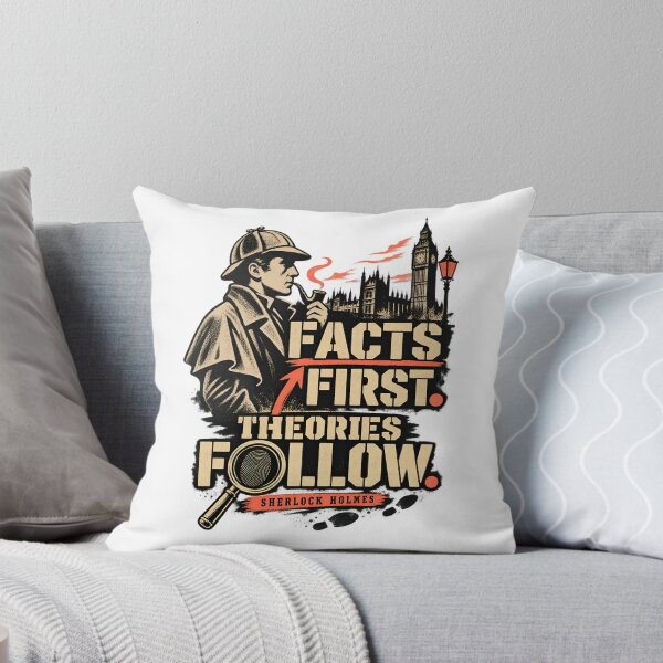 Item preview, Sherlock Holmes: Facts First, Theories Follow designed and sold by Fenay Designs.