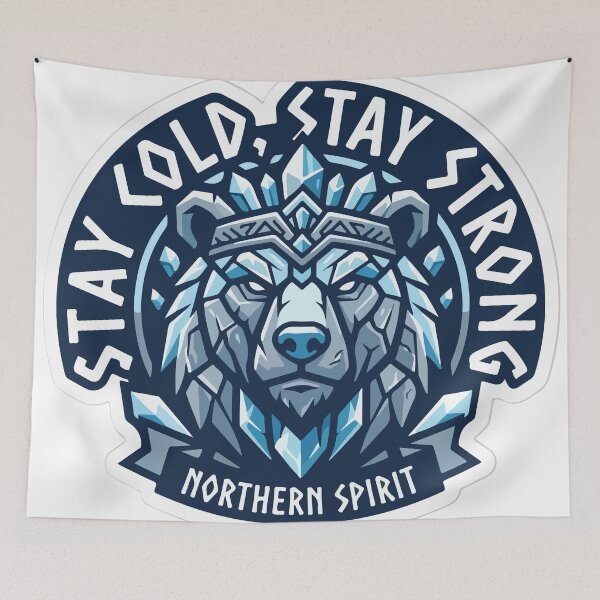 Item preview, Stay Cold Stay Strong designed and sold by YasminTaha.