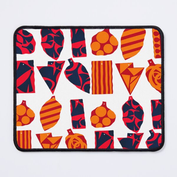 Item preview, THEBROCCO – Red & Orange Textile Pattern designed and sold by SamuraiSixCoin.
