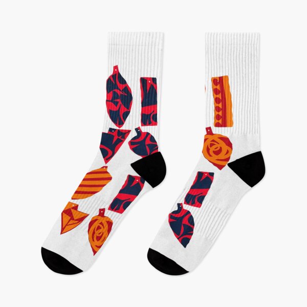 Item preview, THEBROCCO – Red & Orange Textile Pattern designed and sold by SamuraiSixCoin.