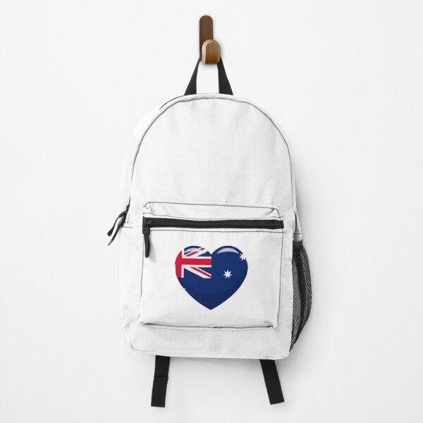 Item preview, Australian Flag Heart / I Love Australia (On White) designed and sold by STUDIO-72.