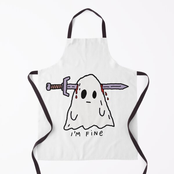 Item preview, I’m Fine Ghost Halloween designed and sold by MonkiFlipp.
