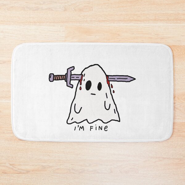 Item preview, I’m Fine Ghost Halloween designed and sold by MonkiFlipp.
