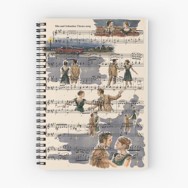 Item preview, Mia and Sebastian from La La Land sheet music designed and sold by pelzieshop.