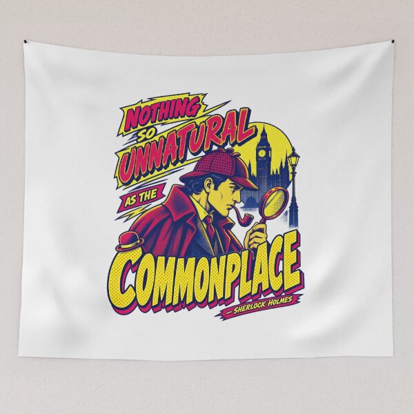 Item preview, Sherlock Holmes: Nothing So Unnatural Pop Art designed and sold by Fenay Designs.