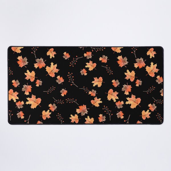 Item preview, Autumn Maple Leaf and Orange Berry Scarf – Rustic Fall Foliage Pattern designed and sold by FestivityFinds.
