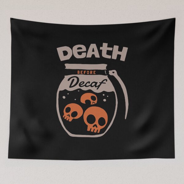 Item preview, Pot Head Death before Decaf designed and sold by KewaleeTee.