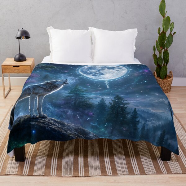 Item preview, WOLF NIGHT HOWLING designed and sold by Little Red.
