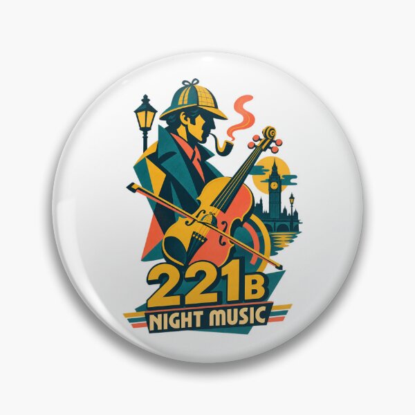 Item preview, Sherlock Holmes: 221B Night Music Violin designed and sold by Fenay Designs.