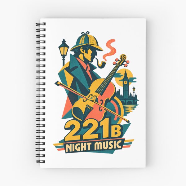 Item preview, Sherlock Holmes: 221B Night Music Violin designed and sold by Fenay Designs.