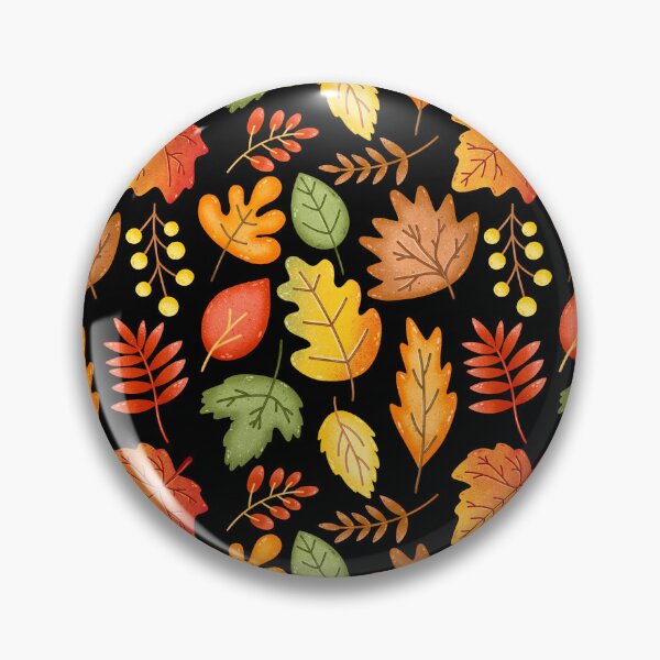 Item preview, Autumn Leaves Botanical Pattern designed and sold by FestivityFinds.