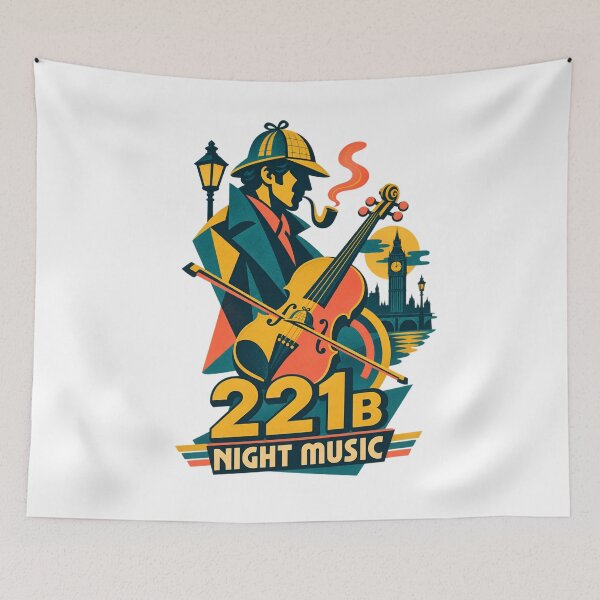 Item preview, Sherlock Holmes: 221B Night Music Violin designed and sold by Fenay Designs.