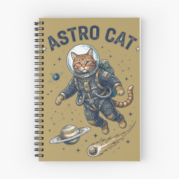 Item preview, Astro Cat Funny Space Cat designed and sold by FurRealStudioCo.