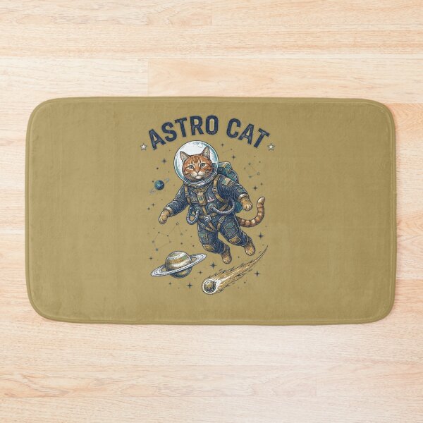 Item preview, Astro Cat Funny Space Cat designed and sold by FurRealStudioCo.