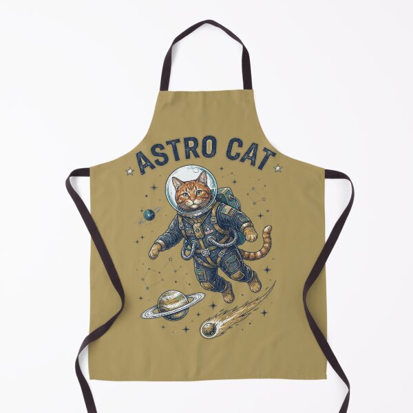 Item preview, Astro Cat Funny Space Cat designed and sold by FurRealStudioCo.