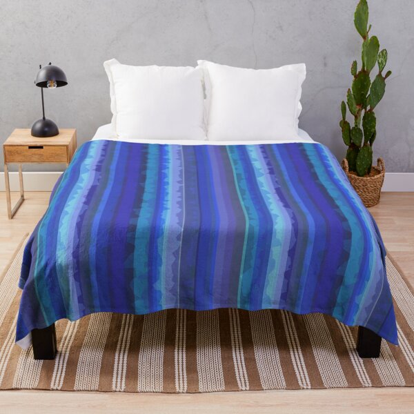 Item preview, Woven Blues - Textured Stripe Pattern designed and sold by photossmirnov.