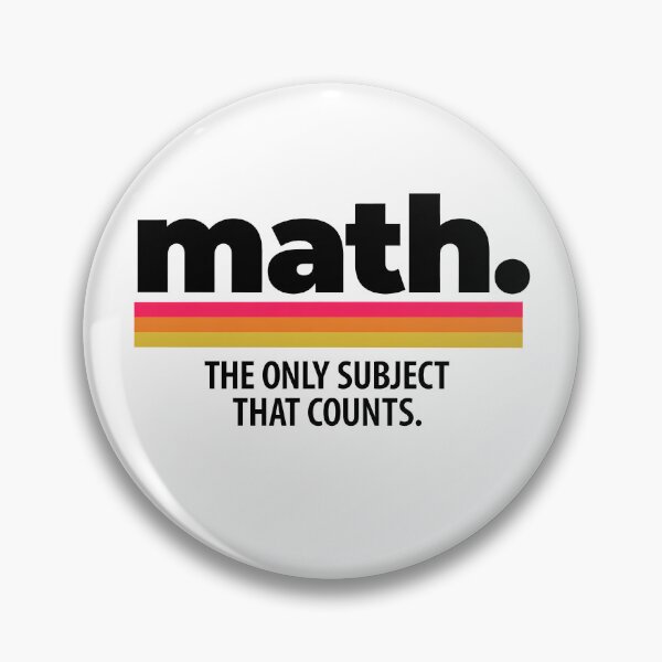 Item preview, Math The Only Subject That Counts designed and sold by Cozysmatsh.