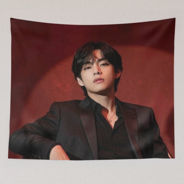 Item preview, Bts kpop band comeback 2026 taehyung taetae in suit designed and sold by Arjun4282.