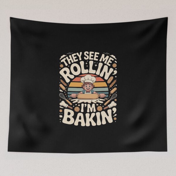 Item preview, THEY SEE ME ROLLIN’  I’M BAKIN designed and sold by jkrphoto.
