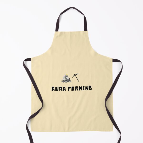 Item preview, AURA FARMING minimal style tee | funny meme tiktok unisex oversize T-Shirt Black and White designed and sold by Giobb-Artwork.