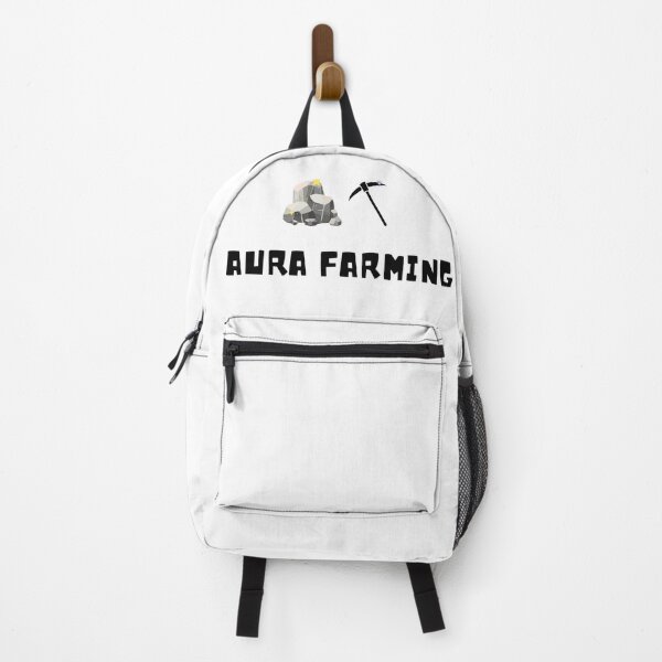 Item preview, AURA FARMING minimal style tee | funny meme tiktok unisex oversize T-Shirt Black and White designed and sold by Giobb-Artwork.