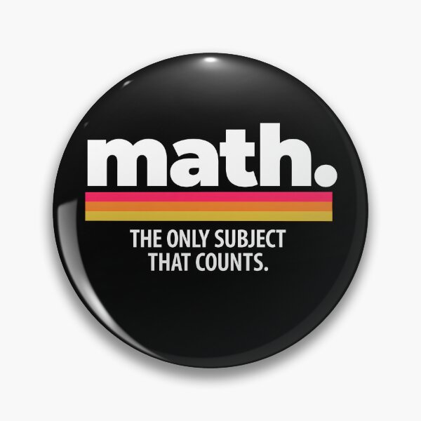 Item preview, Math The Only Subject That Counts designed and sold by Cozysmatsh.