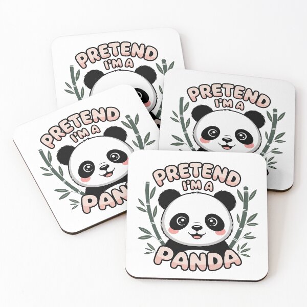 Artikelvorschau, Pretend I'm a Panda entworfen und verkauft von KD Merch.