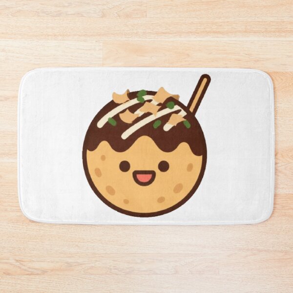Item preview, Cute Kawaii Takoyaki Japanese Street Food designed and sold by vekotpu.