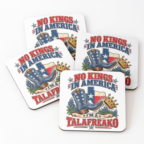 Item preview, No Kings In America I'm A Talafreako Texas Cowboy Boot  designed and sold by schoolofbullies.