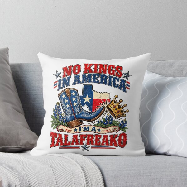 Item preview, No Kings In America I'm A Talafreako Texas Cowboy Boot  designed and sold by schoolofbullies.