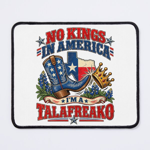 Item preview, No Kings In America I'm A Talafreako Texas Cowboy Boot designed and sold by schoolofbullies.