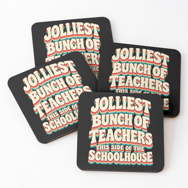 Item preview, Jolliest Bunch of Teachers Christmas Holiday Teacher Design designed and sold by Trendably.