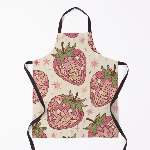 Item preview, Groovy 70s Disco Bright Strawberry Pattern - Light Colors Edition designed and sold by Shyla Marsare.