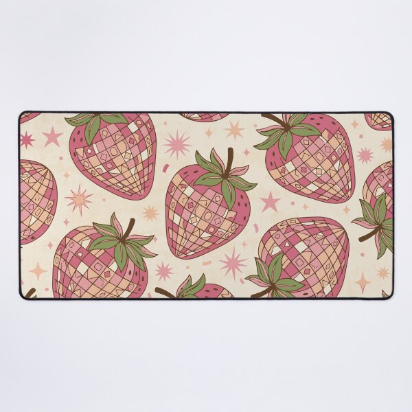 Item preview, Groovy 70s Disco Bright Strawberry Pattern - Light Colors Edition designed and sold by Shyla Marsare.