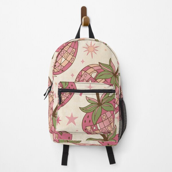 Item preview, Groovy 70s Disco Bright Strawberry Pattern - Light Colors Edition designed and sold by Shyla Marsare.