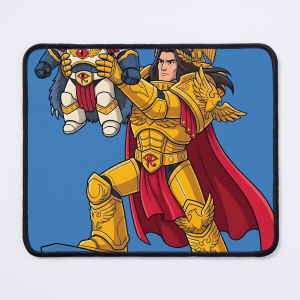 Item preview, The Emperor and Little Horus - Warhammer 40K Comedy Parody Art designed and sold by BravenBold.