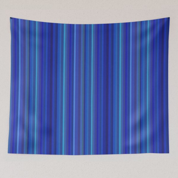 Item preview, Cobalt Stripes - Clean Vertical Pattern designed and sold by photossmirnov.